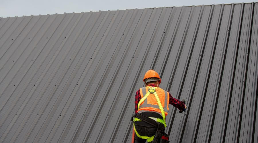 Professional metal roof installation services in Keysville, GA